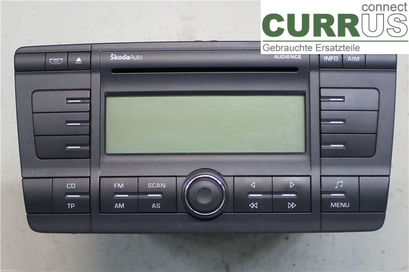 SKODA OCTAVIA    05-13 Radio CD /Multimediapanel AA0600003AX 2,0T/BWA