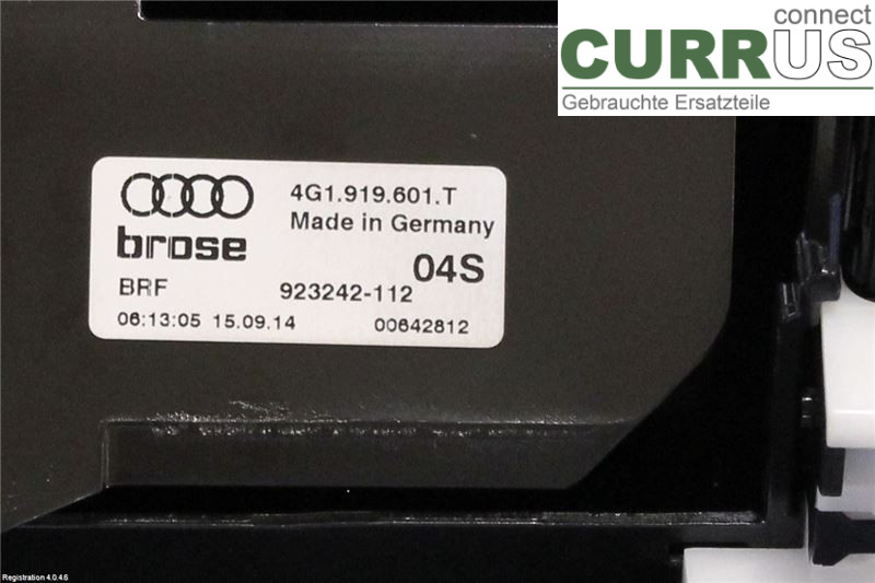 AUDI A6/S6 4G   11-18 Monitor  2,0TDI/CNHA