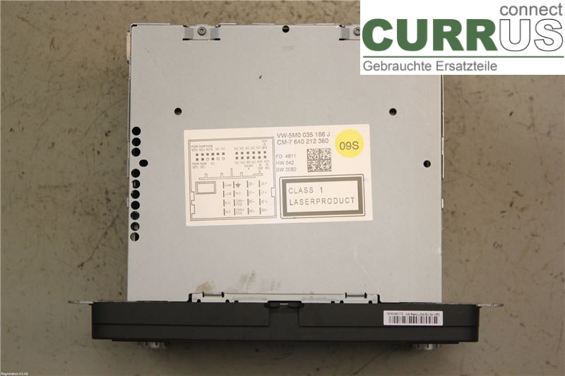VW POLO       10-17 Radio CD /Multimediapanel  1,2/CBZC