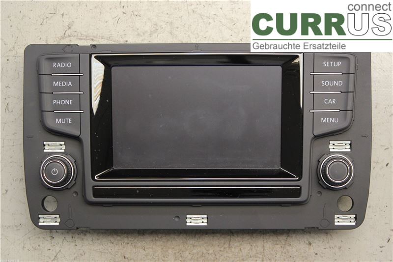 VW GOLF / E-GOLF VII   13-20 Radio CD / panneau multimédia 5G0919605 1,4 TSI/CMBA
