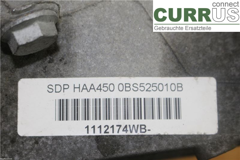VW PASSAT  11-14 Dyferencjał OBS525010B 2,0TDI/CFFB