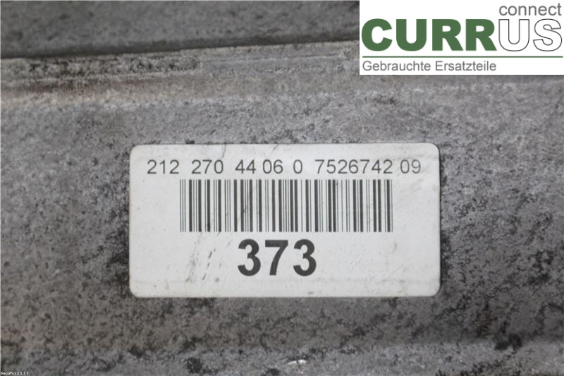 MB E-KLASS (W212) 09-16 Gearkasse Automatisk A 212 270 60 09 220/OM651.924