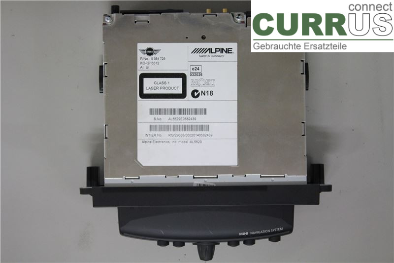MINI COUNTRYMAN R60 11-16 Radio CD / Multimedia panel 65123457439 2.0SD/N47C20A