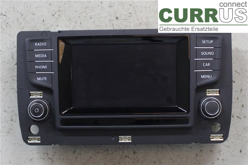 VW GOLF / E-GOLF VII   13-20 Radio CD / panneau multimédia 5G0919605 1,2/CJZA