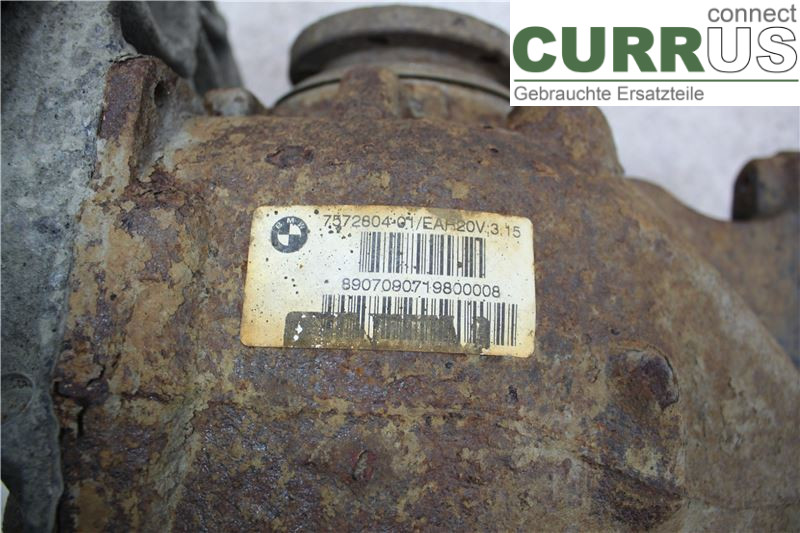 BMW 3 E90/91 SED/TOU 05-12 Differential 33107591017 320d/N47-D20A