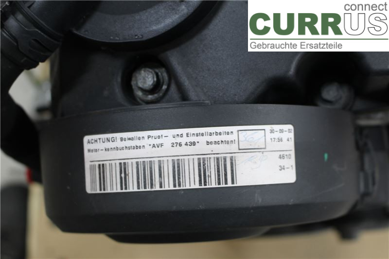 VW PASSAT      01-05 Motor 038100040L 1.9/AVF