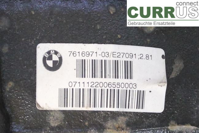 BMW 1 F20/F21   11-19 Differential 33107616972 116i/N13-B16A