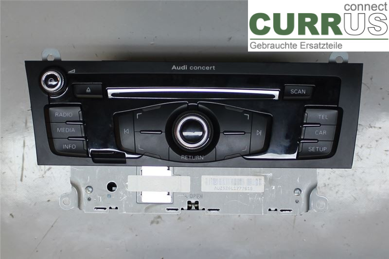 AUDI A4  12-15 Radio CD / multimediepanel 8R1057186FX 2.0 TDI/CGLC