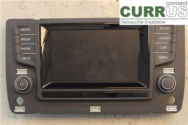 VW GOLF / E-GOLF VII   13-20 Radio CD / panneau multimédia 5G0919605 1,2/CJZA