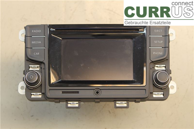 VW POLO       10-17 Radio CD / panneau multimédia 6C0035869B 1,2/CJZC
