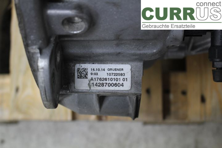 MB B-KLASS (W246/W242)  12-19 Gearbox (6-speed) A2463601200 180/M270.910