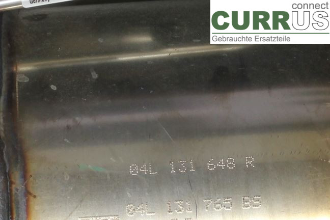 AUDI A3/S3 8V  13-20 KATALYSATOR 04L131648RX 1,6 TDI