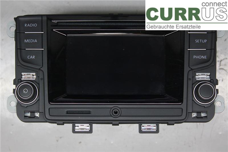 VW POLO       10-17 Radio CD / panneau multimédia 6C0035869D 1,2 BLUEMOTION