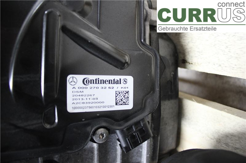 MB E-KLASS (W212) 09-16 Gearkasse Automatisk A 212 270 80 08 220/OM651.924