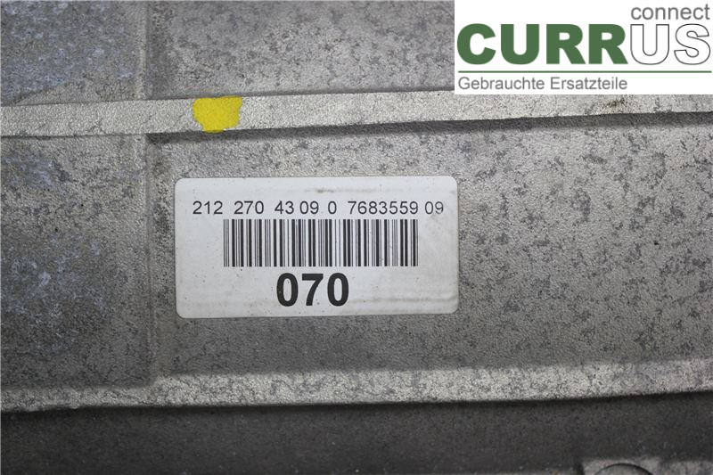 MB E-KLASS (W212) 09-16 Gearkasse Automatisk A 212 270 80 08 220/OM651.924