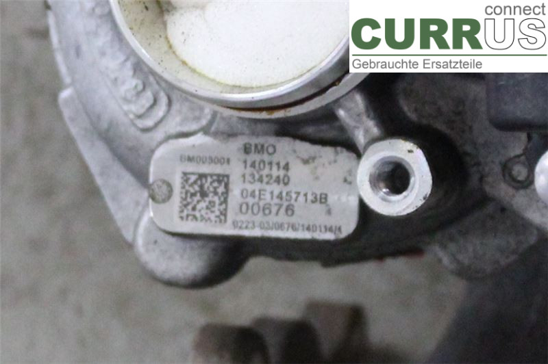 VW GOLF / E-GOLF VII   13-20 Turbo charger 04E145704N 1,2TSI/CJZA