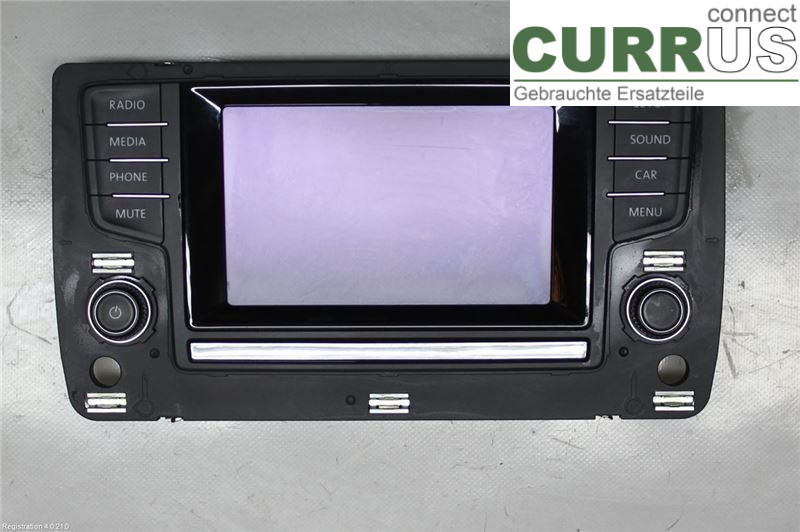 VW GOLF / E-GOLF VII   13-20 Radio CD / panneau multimédia 5G0919605 1,6 TDI/CLHA