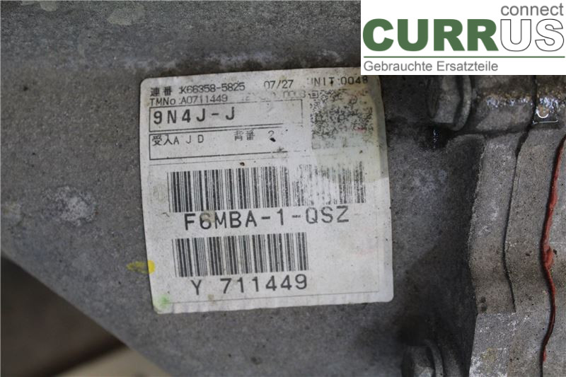 MITSUBISHI LANCER  07- Boîte 6 vitesses  1.8 DI-D/4N13