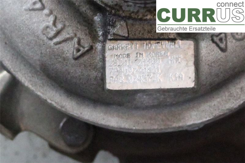 KIA OPTIMA  00-15 Turbosprężarka 282012A800 1.7/D4FD