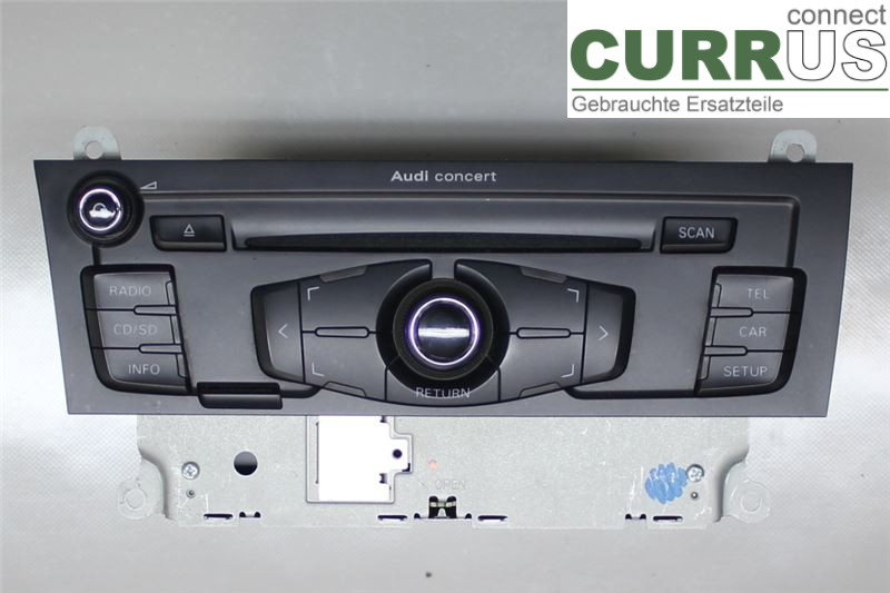 AUDI A5  07-16 Radio CD /Multimediapanel 8T1057186BX 1,8 TFSI/CABD