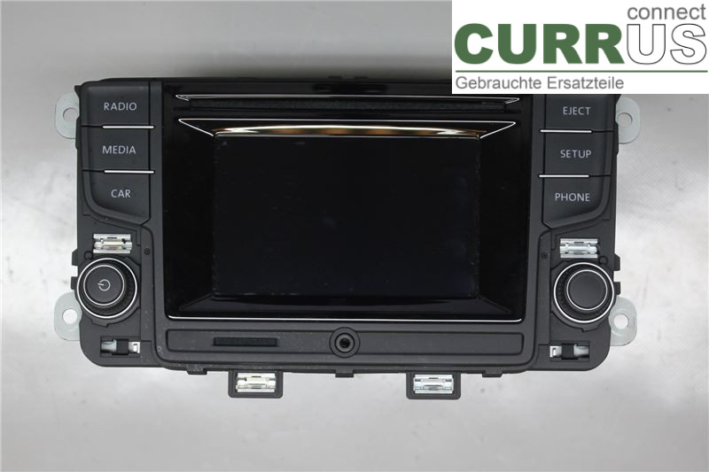 VW POLO       10-17 Radio CD / panneau multimédia 6C0035869F 1,2TSI/CJZC