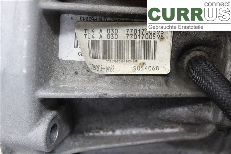 RENAULT MEGANE III 09-15 Gearbox (6-speed) 7701700598 1.6/K4M-866