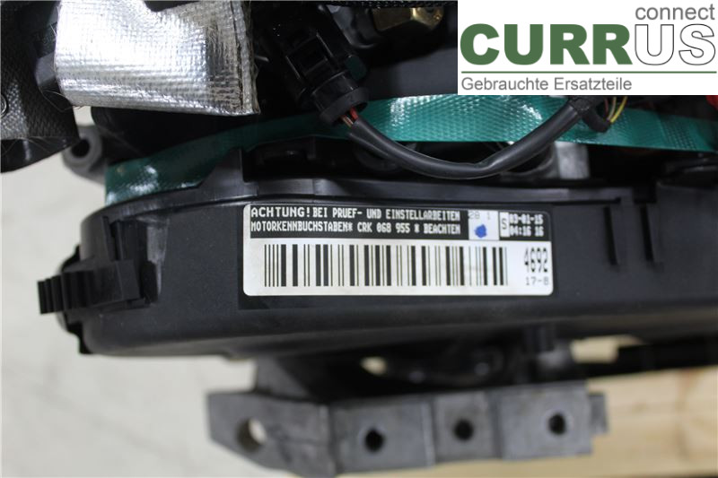 VW GOLF / E-GOLF VII   13-20 Engine 04L100033AX 1,6 TDI/CRKB