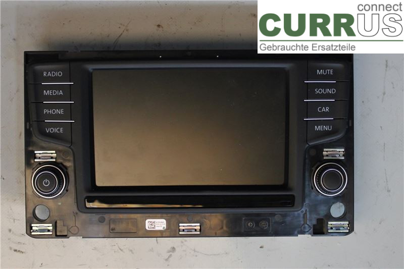 VW GOLF / E-GOLF VII   13-20 Radio CD /Multimediapanel 3G0919605B 1,2 TSI/CYVB