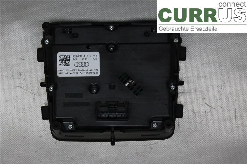 AUDI A4/S4  B9 16-19 Radio-CD-/Multimedia-Panel 8W0919614N 2,0 TDI