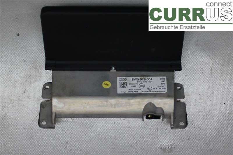 AUDI A4/S4  B9 16-19 Monitor 8W1919604 2,0 TDI