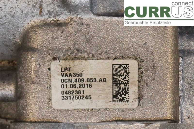 VW GOLF / E-GOLF VII   13-20 Distribution gear box 0CN409053AG 2,0 TDI/CUNA