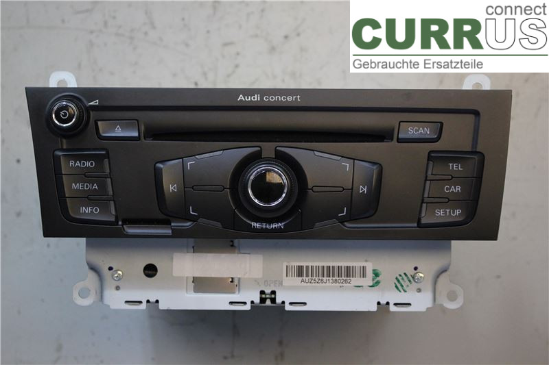 AUDI A5  07-16 Radio CD /Multimediapanel 8T1057186PX 2.0 TFSI/CDNB