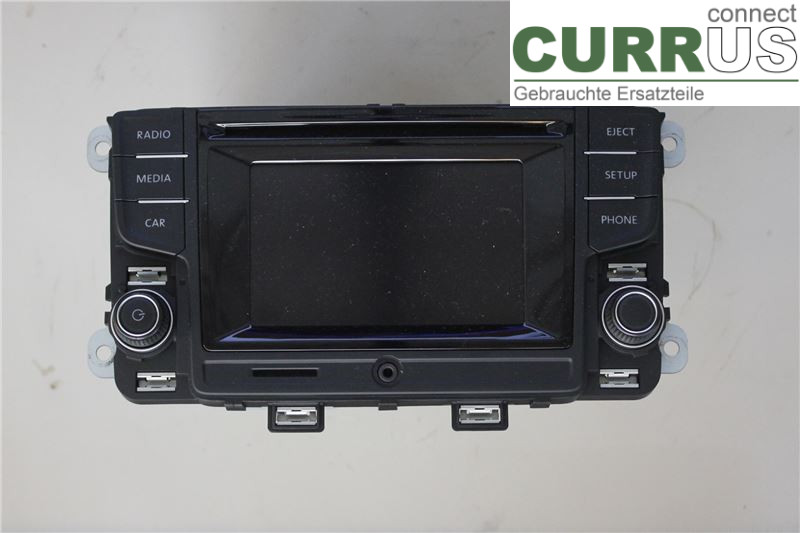 VW POLO       10-17 Radio CD / panneau multimédia 6C0035869B 1,2 TSI/CJZC