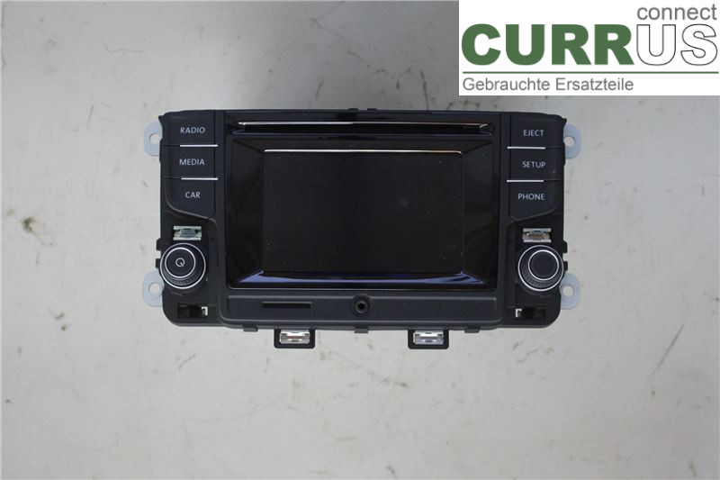 VW POLO       10-17 Radio CD / panneau multimédia 6C0035869D 1,2 TSI/CJZC