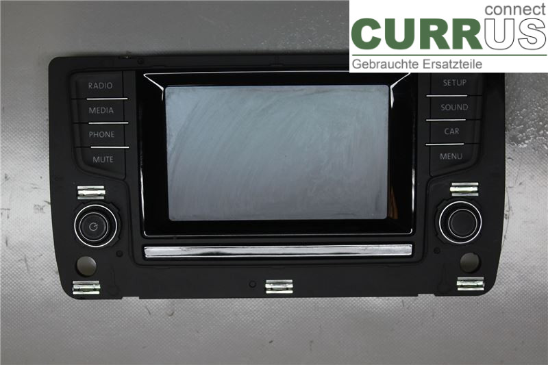VW GOLF / E-GOLF VII   13-20 Radio CD / panneau multimédia 5G0919605 1.4 TSI/CPVA