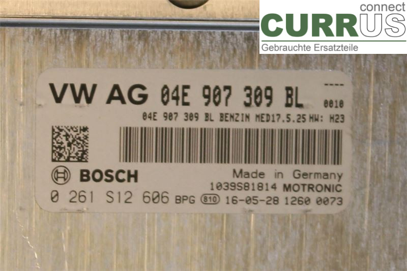 VW GOLF / E-GOLF VII   13-20 Engine Control Unit (ECU) 04E906027GR 1,2 TSI/CYVB