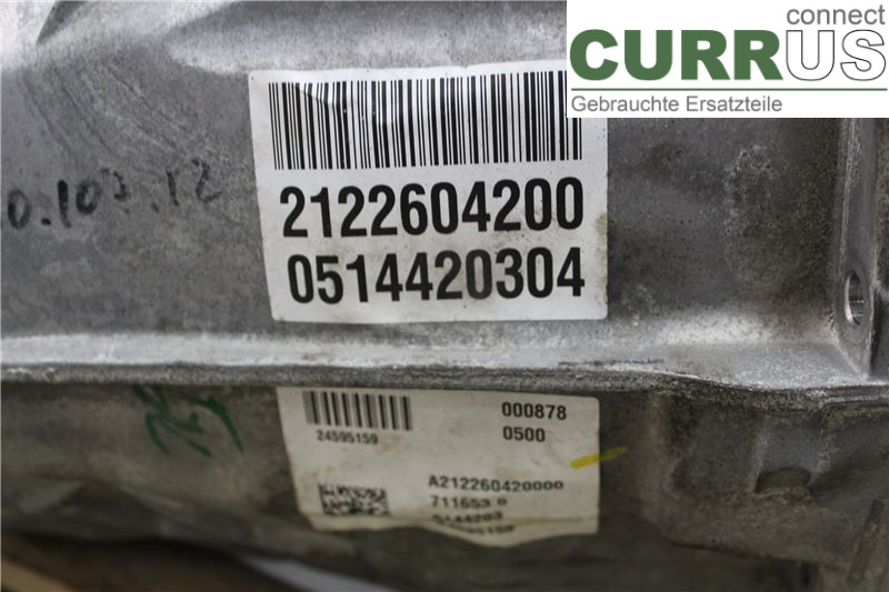 MB C (204)   07-15 Gearbox (6-speed)  220 CDI