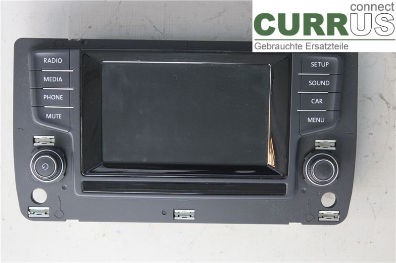 VW GOLF / E-GOLF VII   13-20 Radio CD / panneau multimédia 5G0919605 1,2/CJZA