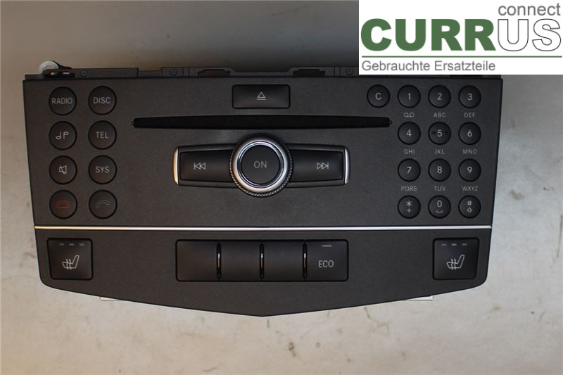 MB C (204)   07-15 Radio CD / Multimedia panel A2049008205 180 CGI