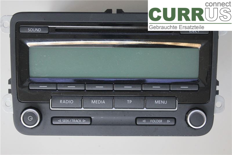 VW GOLF VI     09-13 Radio CD / Multimedia panel  1.6/CMXA