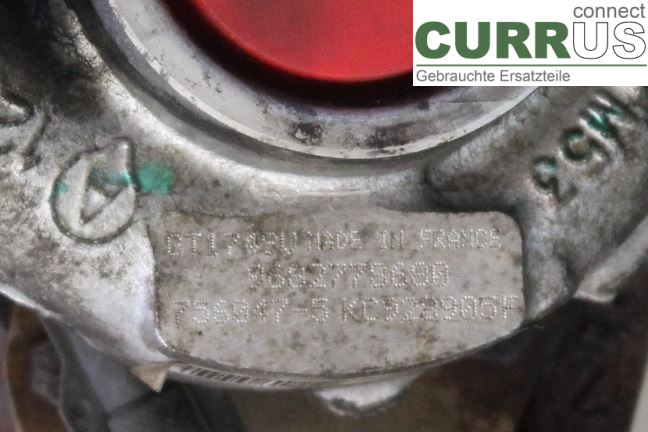 CITROEN C4 GRAND PICASSO 06-13 Turbolader 0375K9 2.0 HDI/RHJ