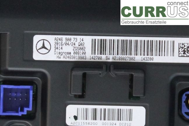 MB A-KLASS (W176)   13-18 Monitor A2469007314 200 CDI
