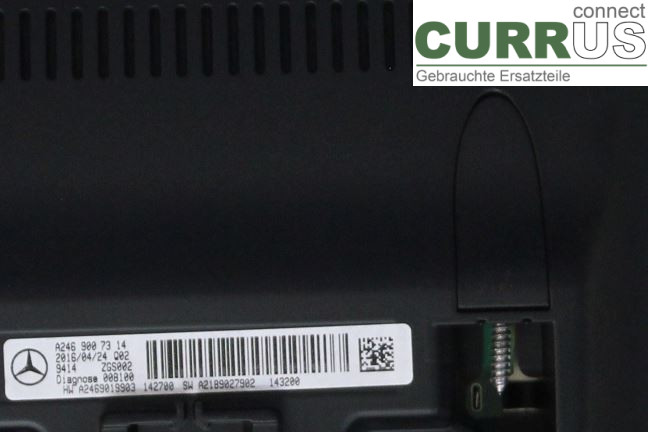 MB A-KLASS (W176)   13-18 Monitor A2469007314 200 CDI