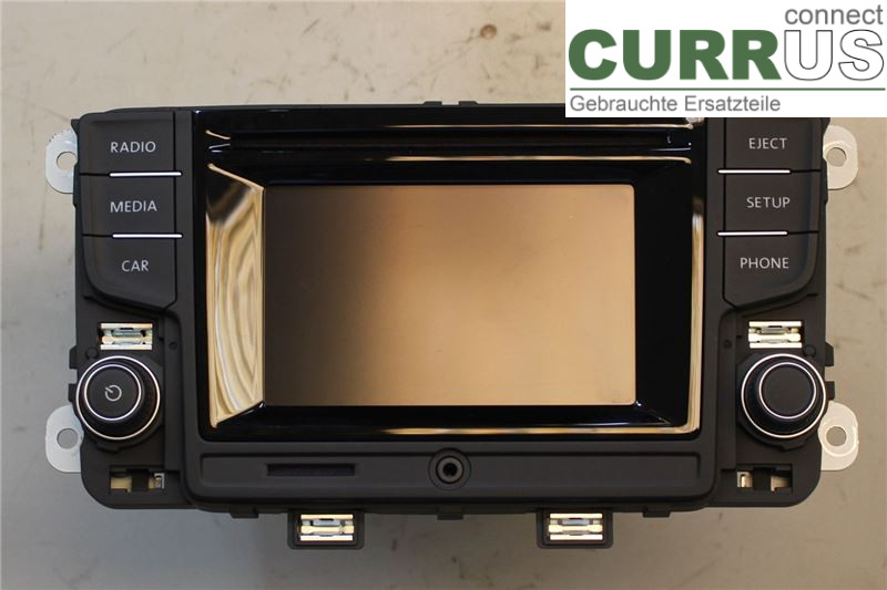 VW POLO       10-17 Radio CD / panneau multimédia 6C0035869F 1,2 TSI/CJZC