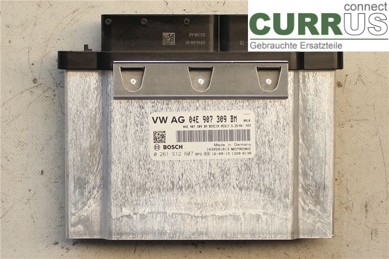 VW CADDY  16-20 Unité de contrôle moteur (ECU) 04E906027S 1,2/CYVC