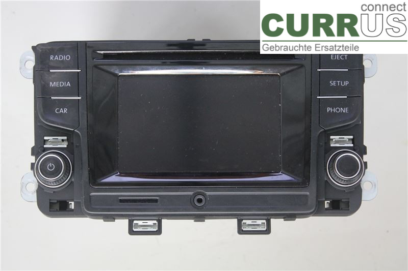 VW POLO       10-17 Radio CD / panneau multimédia 6C0035869D 1,2 TSI/CJZC