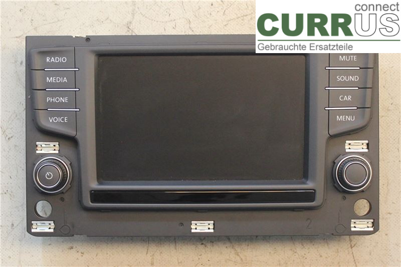 VW GOLF / E-GOLF VII   13-20 Radio CD /Multimediapanel 3G0919605B 1,2 TSI/CYVB