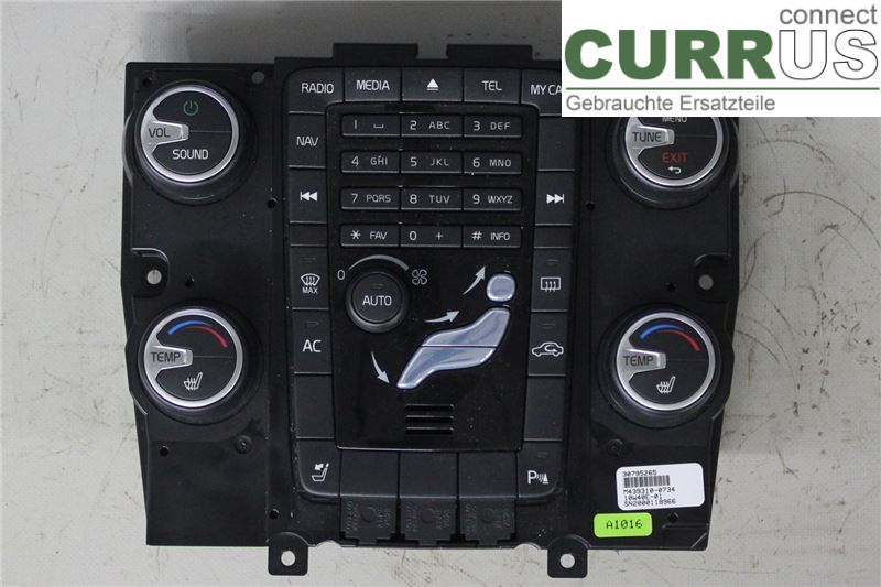 VOLVO S60      11-13 Radio CD / Multimedia panel  2.0 T/B4204T6