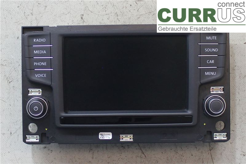 VW GOLF / E-GOLF VII   13-20 Radio CD /Multimediapanel 3G0919605B 1,2 TSI/CYVB