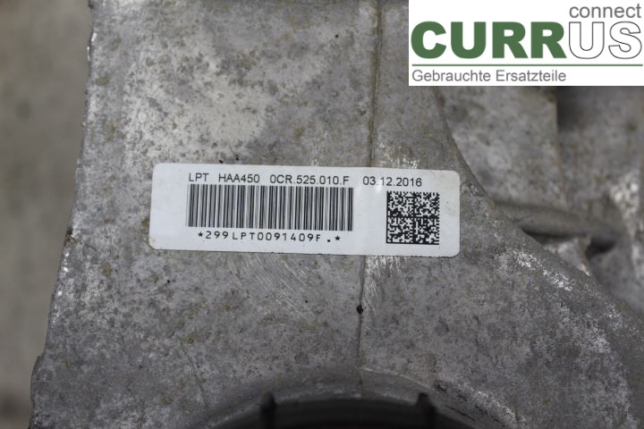 VW PASSAT  15-19 Differential 0CR525010F 2,0TDI